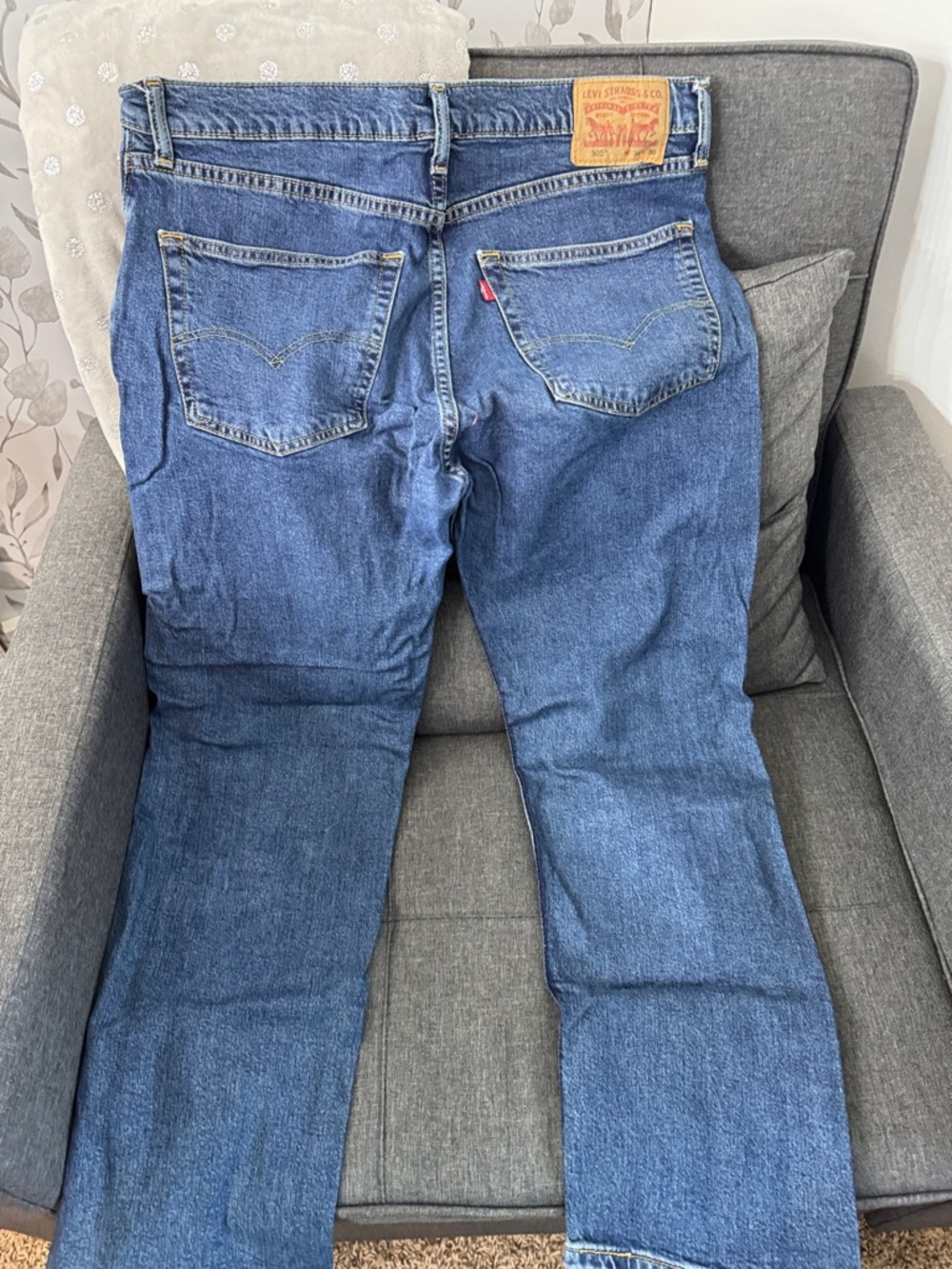Levi's Blue Straight-Leg Men’s Jeans